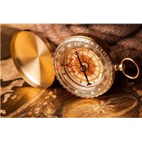Портреты картины репродукции на заказ - Новый компас - Фотообои винтаж