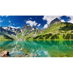 Облака и горы - Фотообои горы - Модульная картины, Репродукции, Декоративные панно, Декор стен