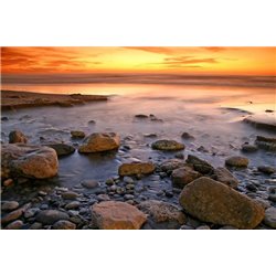 Закатное небо - Фотообои Море|побережье - Модульная картины, Репродукции, Декоративные панно, Декор стен