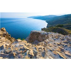 Картина на холсте по фото Модульные картины Печать портретов на холсте Вид на море сверху - Фотообои Море|побережье