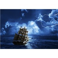 Гроза на море - Фотообои Море