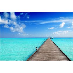 Мостик - Фотообои Море - Модульная картины, Репродукции, Декоративные панно, Декор стен