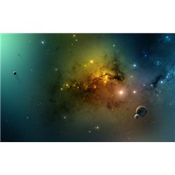 Космос - Фотообои Космос - Модульная картины, Репродукции, Декоративные панно, Декор стен