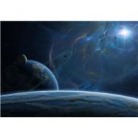Земля из космоса - Фотообои Космос|Земля