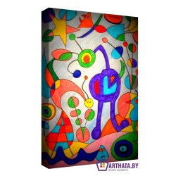Joan Miro_004 - Модульная картины, Репродукции, Декоративные панно, Декор стен