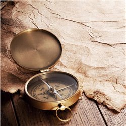 Старинный пергамент и компас - Фотообои винтаж - Модульная картины, Репродукции, Декоративные панно, Декор стен