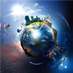 Планета Земля - 3D фотообои|Стереоскопические обои - Модульная картины, Репродукции, Декоративные панно, Декор стен