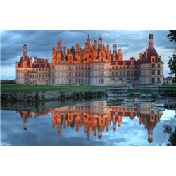 Замок Шамбор, долина Луары - Фотообои Замки - Модульная картины, Репродукции, Декоративные панно, Декор стен
