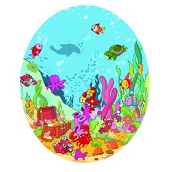 Морской мир - Фотообои детские|универсальные - Модульная картины, Репродукции, Декоративные панно, Декор стен