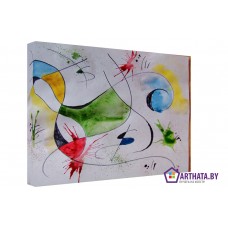 Картина на холсте по фото Модульные картины Печать портретов на холсте Joan Miro_006