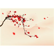 Картина на холсте по фото Модульные картины Печать портретов на холсте Цветущая ветвь - Фотообои природа|деревья и травы