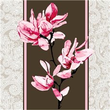Картина на холсте по фото Модульные картины Печать портретов на холсте Магнолии - Фотообои цветы|магнолии