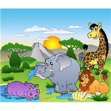 Картина на холсте по фото Модульные картины Печать портретов на холсте Животные - Фотообои детские|универсальные