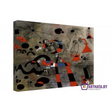 Картина на холсте по фото Модульные картины Печать портретов на холсте Joan Miro_009