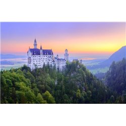 Замок Нойшванштайн, Германия - Фотообои архитектура|Соборы и дворцы - Модульная картины, Репродукции, Декоративные панно, Декор стен