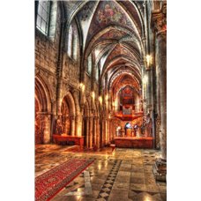 Картина на холсте по фото Модульные картины Печать портретов на холсте Собор - Фотообои Замки