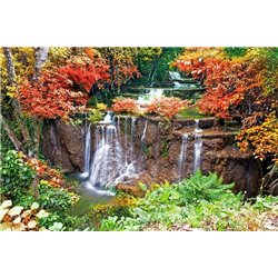 Водопады - Фотообои природа - Модульная картины, Репродукции, Декоративные панно, Декор стен