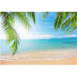 Песчаный берег моря - Фотообои Море|пляж - Модульная картины, Репродукции, Декоративные панно, Декор стен