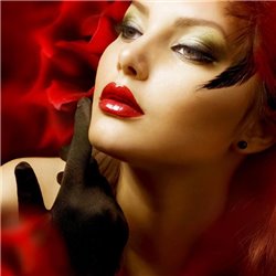 Девушка в вечернем платье - Фотообои люди|девушки - Модульная картины, Репродукции, Декоративные панно, Декор стен
