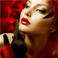 Девушка в вечернем платье - Фотообои люди|девушки