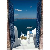 Портреты картины репродукции на заказ - Вид на море - Фотообои Море|побережье