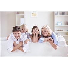 Картина на холсте по фото Модульные картины Печать портретов на холсте Родители и дети - Фотообои люди|семья