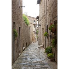 Картина на холсте по фото Модульные картины Печать портретов на холсте Улочка - Фотообои Старый город|Средиземноморье