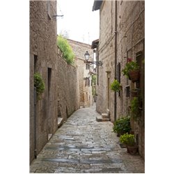 Улочка - Фотообои Старый город|Средиземноморье - Модульная картины, Репродукции, Декоративные панно, Декор стен