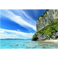 Портреты картины репродукции на заказ - Скала - Фотообои Море|побережье