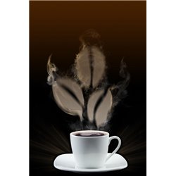Чашка с кофе - Фотообои Еда и напитки|кофе - Модульная картины, Репродукции, Декоративные панно, Декор стен