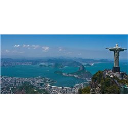 Статуя Христа-Искупителя - Фотообои архитектура - Модульная картины, Репродукции, Декоративные панно, Декор стен