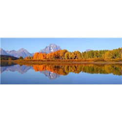 Лес у озера - Фотообои природа|осень - Модульная картины, Репродукции, Декоративные панно, Декор стен