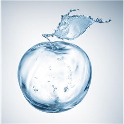 Яблоко из воды - Фотообои Еда и напитки|напитки - Модульная картины, Репродукции, Декоративные панно, Декор стен