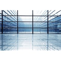 Портреты картины репродукции на заказ - Стеклянное строение - Фотообои архитектура
