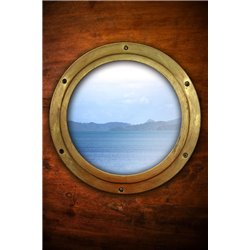 Иллюминатор - Фотообои Море - Модульная картины, Репродукции, Декоративные панно, Декор стен