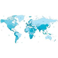 Портреты картины репродукции на заказ - Карта - Фотообои Арт