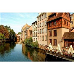 Франция - Фотообои Старый город - Модульная картины, Репродукции, Декоративные панно, Декор стен