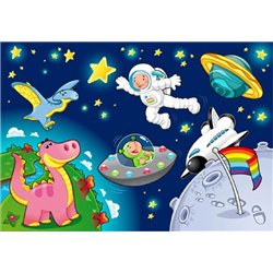 Космос - Фотообои детские|универсальные - Модульная картины, Репродукции, Декоративные панно, Декор стен