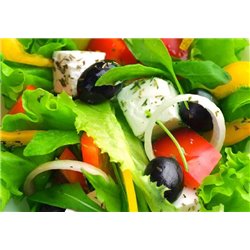 Салат с сыром - Фотообои Еда и напитки|овощи - Модульная картины, Репродукции, Декоративные панно, Декор стен