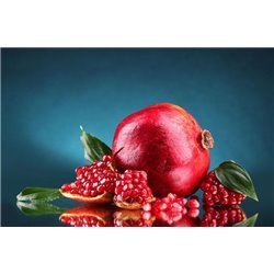 Большой гранат - Фотообои Еда и напитки|фрукты и ягоды - Модульная картины, Репродукции, Декоративные панно, Декор стен