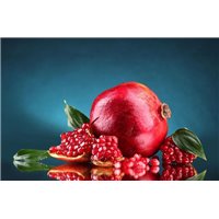Портреты картины репродукции на заказ - Большой гранат - Фотообои Еда и напитки|фрукты и ягоды