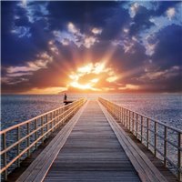 Рассвет - Фотообои Закаты и рассветы