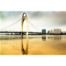 Картина на холсте по фото Модульные картины Печать портретов на холсте Мост - Фотообои архитектура