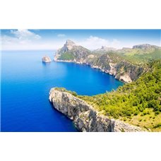 Картина на холсте по фото Модульные картины Печать портретов на холсте Море и горы - Фотообои Море|побережье