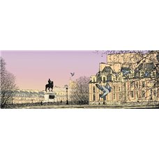 Картина на холсте по фото Модульные картины Печать портретов на холсте Рont neuf - Фотообои Арт