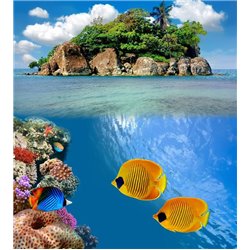Остров - Фотообои Море|побережье - Модульная картины, Репродукции, Декоративные панно, Декор стен