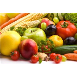 Фрукты и овощи - Фотообои Яркие краски - Модульная картины, Репродукции, Декоративные панно, Декор стен