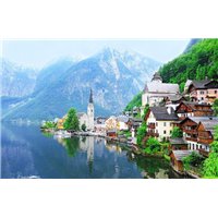 Портреты картины репродукции на заказ - Австрия - Фотообои Расширяющие пространство