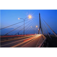 Картина на холсте по фото Модульные картины Печать портретов на холсте Мост - Фотообои Расширяющие пространство
