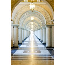 Картина на холсте по фото Модульные картины Печать портретов на холсте Перспектива - Фотообои на двери